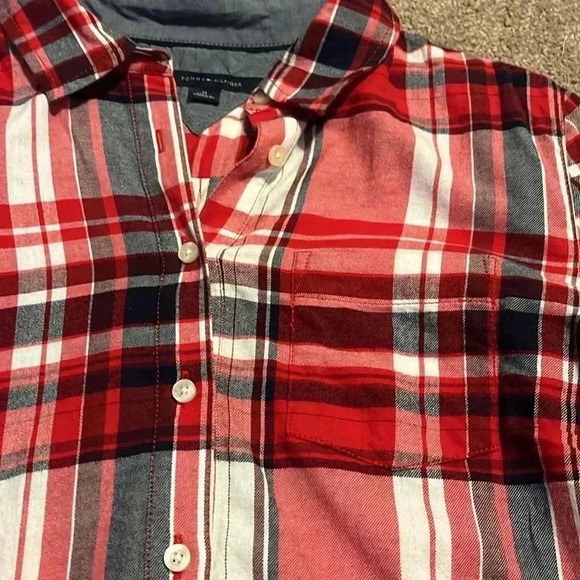 Tommy Hilfiger flannel shirt size medium - Picture 3 of 3